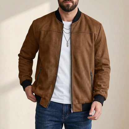 Wexham Suede Bomber Jacket