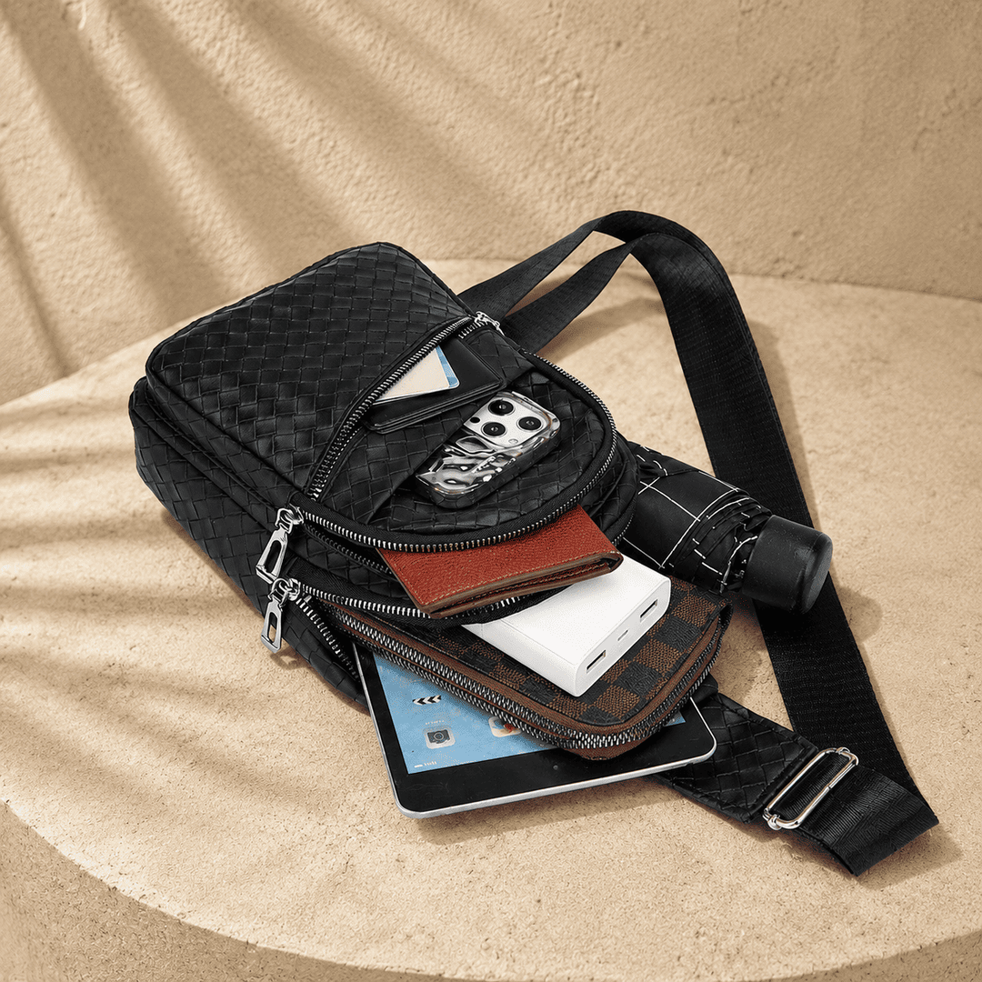 WovenEase Sling Bag
