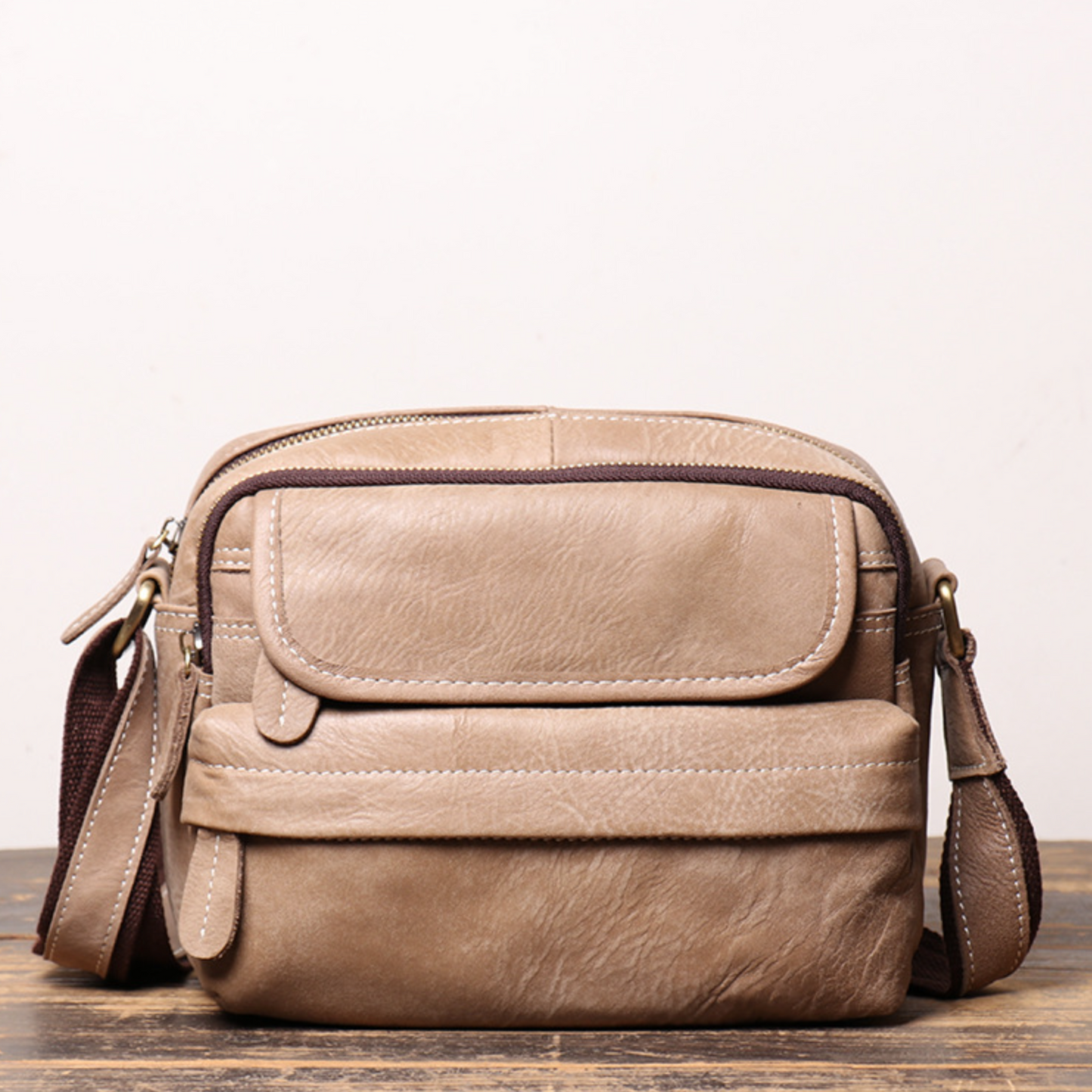 Leather Travel Crossbody