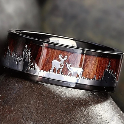 Nature Deer Ring