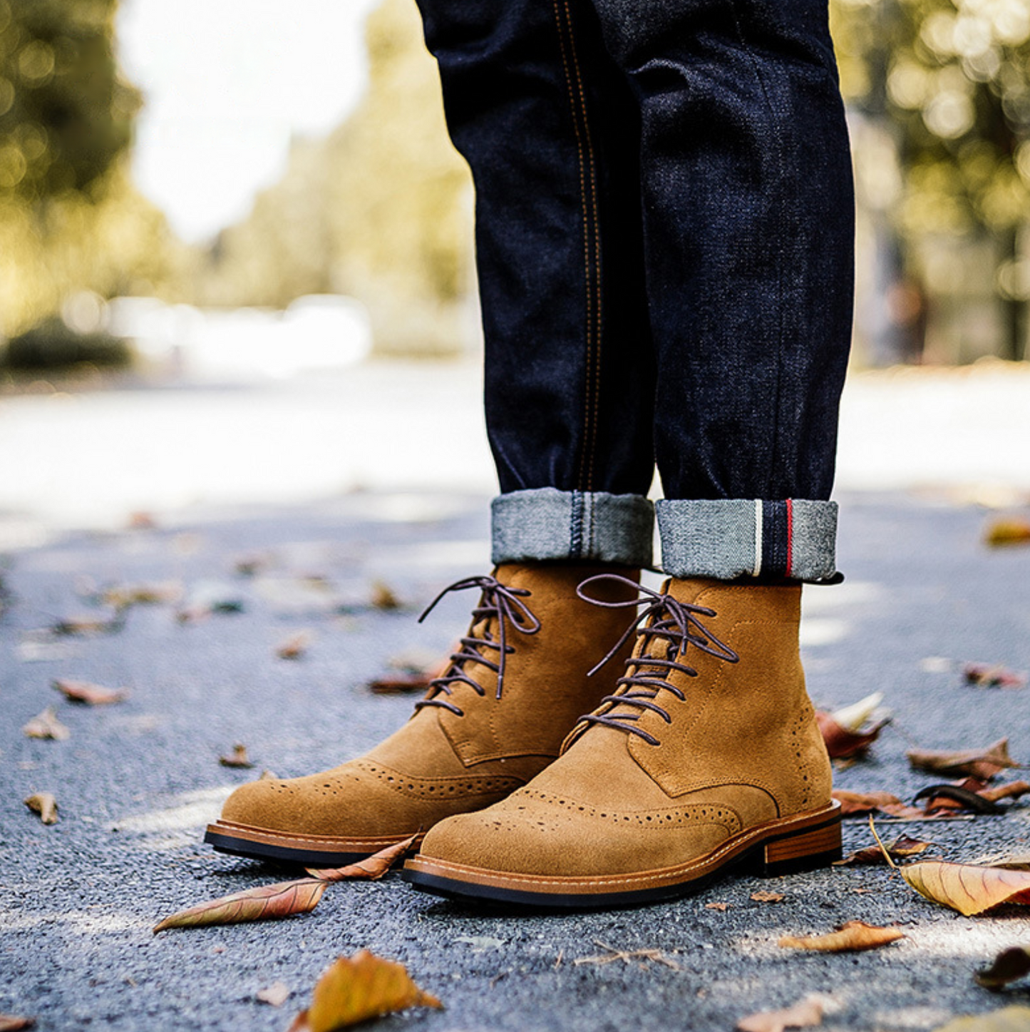 Suede Leather Boots