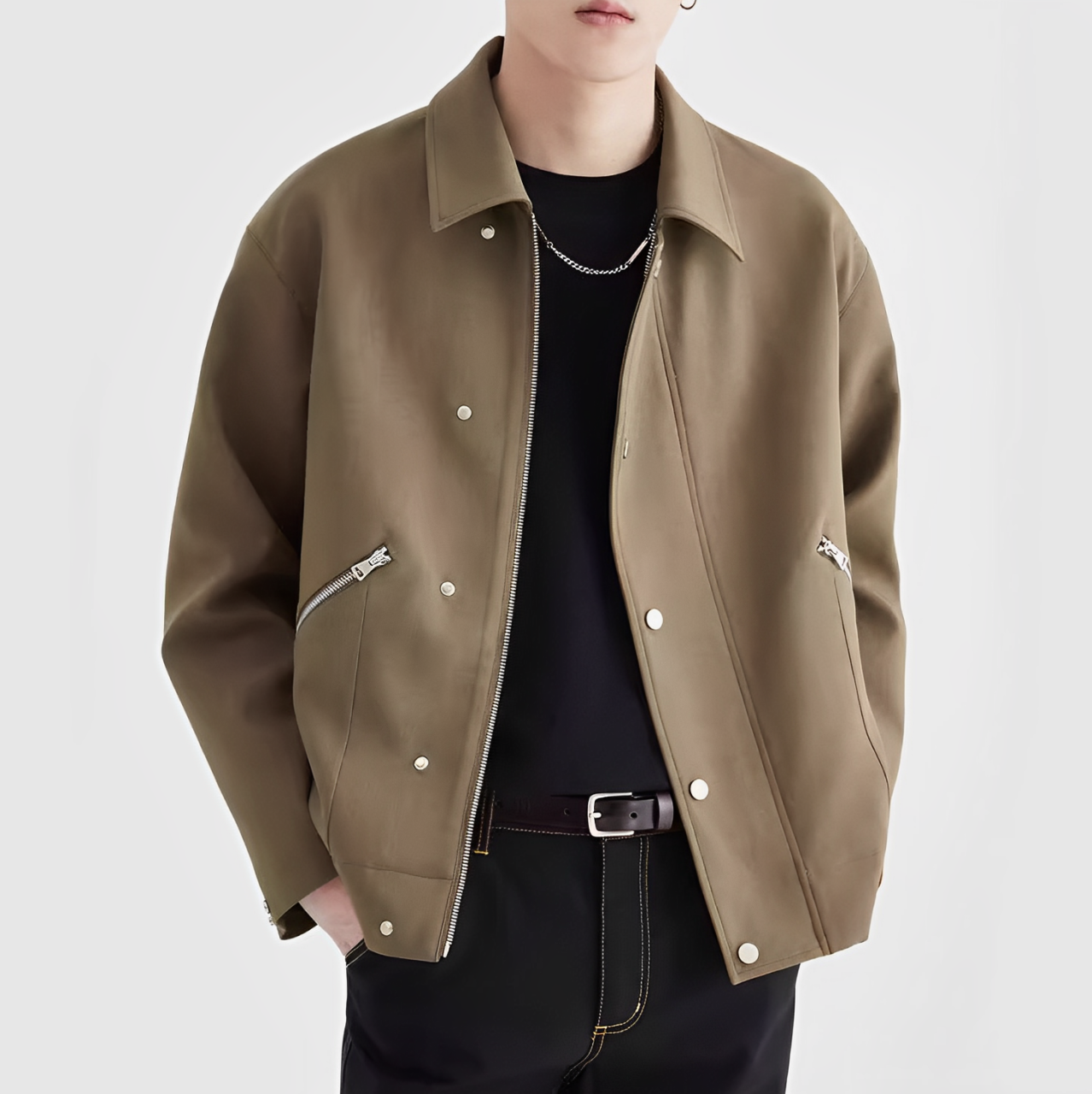 Modern Collar Jacket