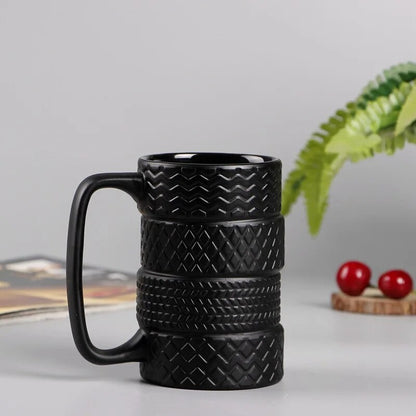 Unique Tire Stack Mug