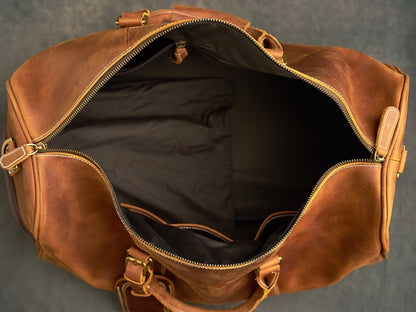 Ardenvale Leather Duffle