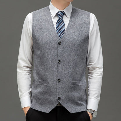 Fine Wool Vest