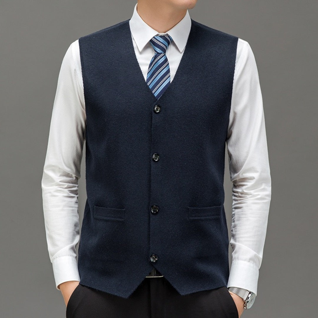 Fine Wool Vest