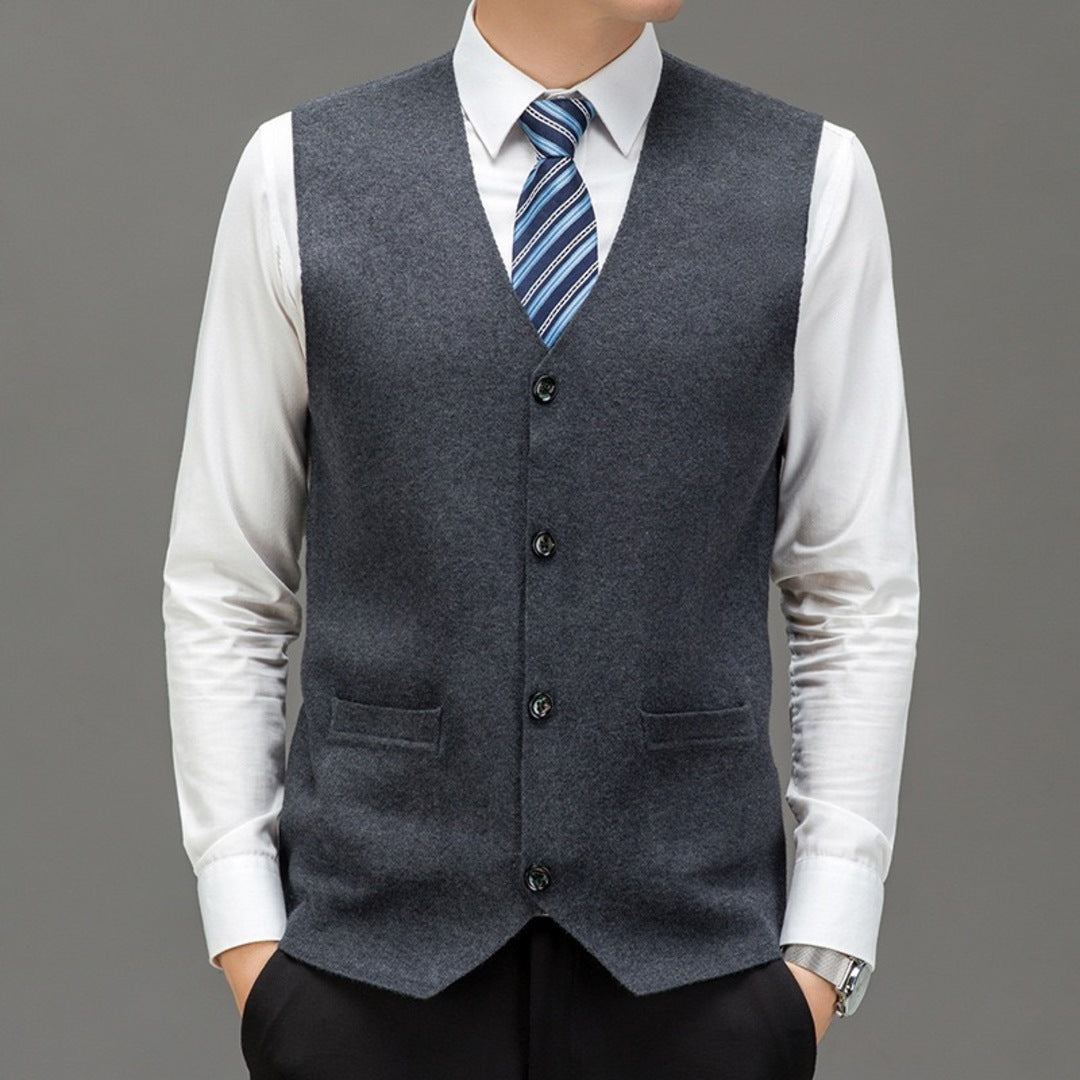 Fine Wool Vest