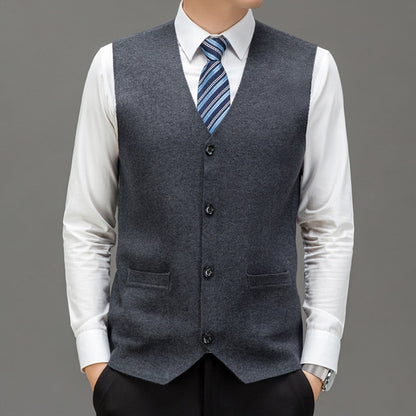 Fine Wool Vest