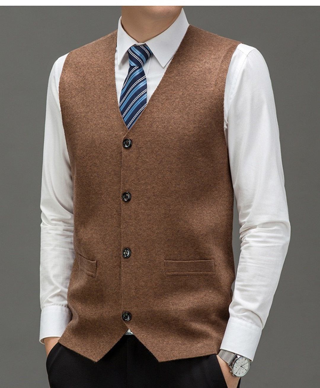 Fine Wool Vest