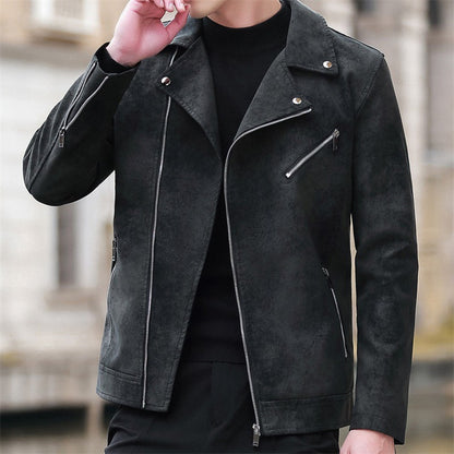 Leather Moto Jacket