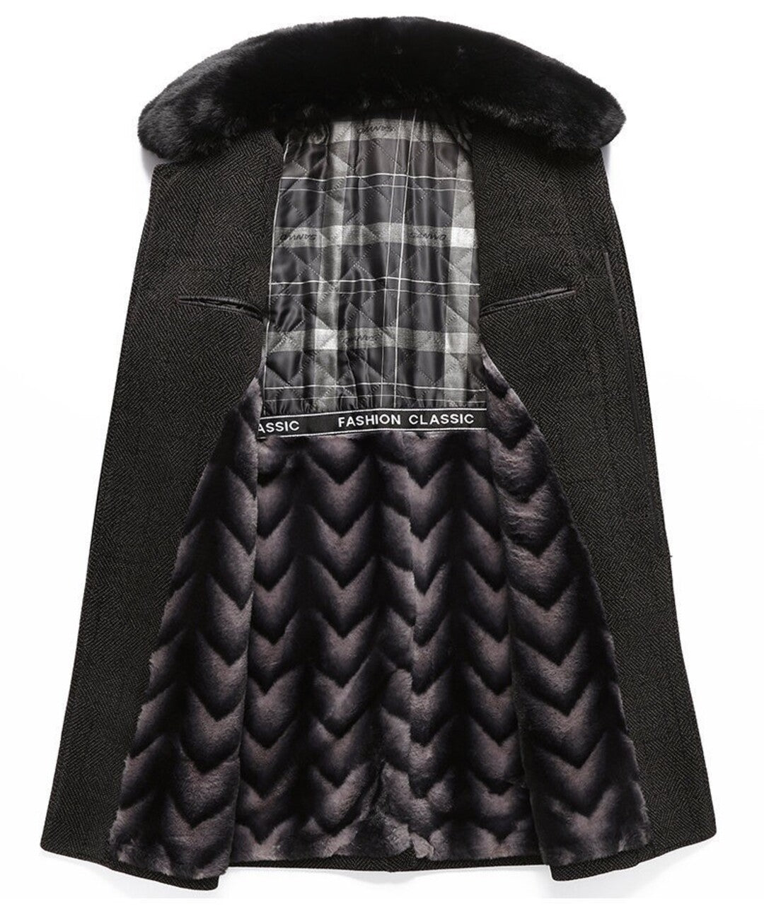 Valemont Fur Collar Coat