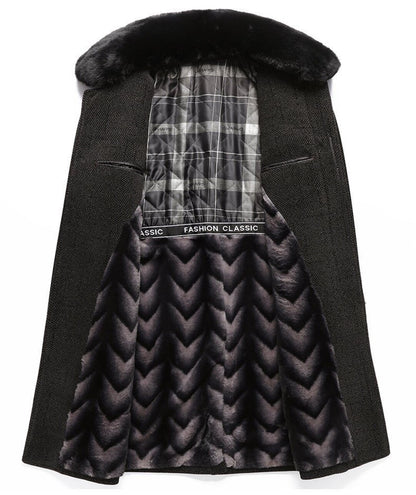 Valemont Fur Collar Coat
