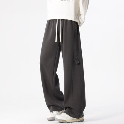 Wide-Leg Sweatpants