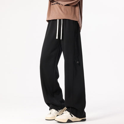 Wide-Leg Sweatpants