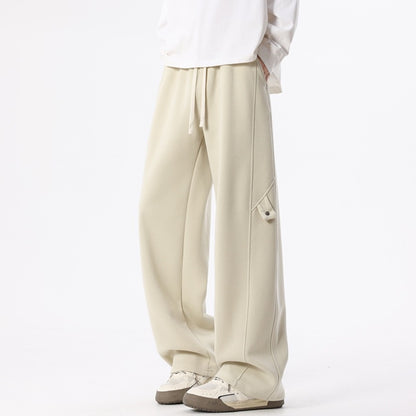Wide-Leg Sweatpants