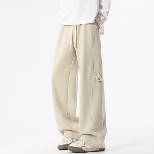 Wide-Leg Sweatpants