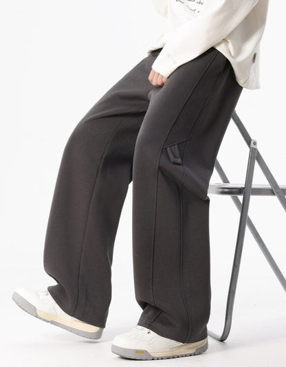 Wide-Leg Sweatpants