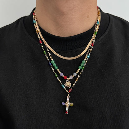 Solaris Cross Necklaces