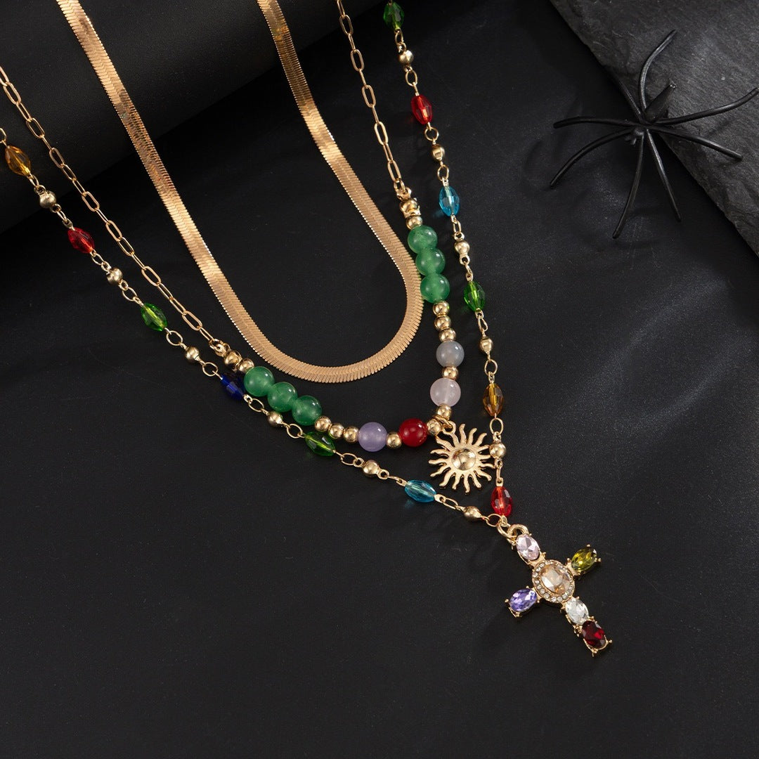 Solaris Cross Necklaces