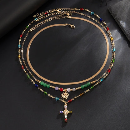 Solaris Cross Necklaces