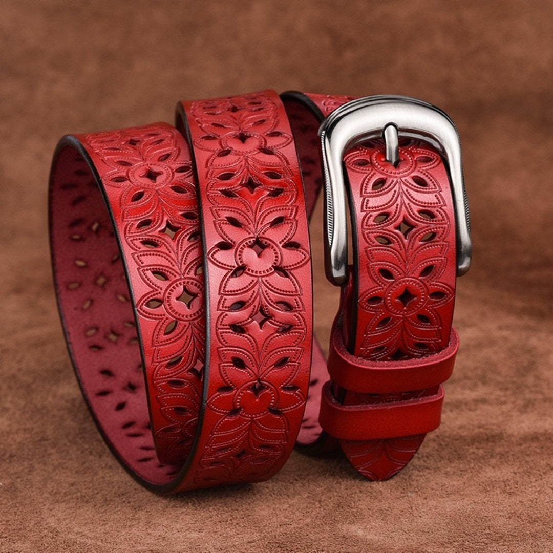 Valencia Leather Belt