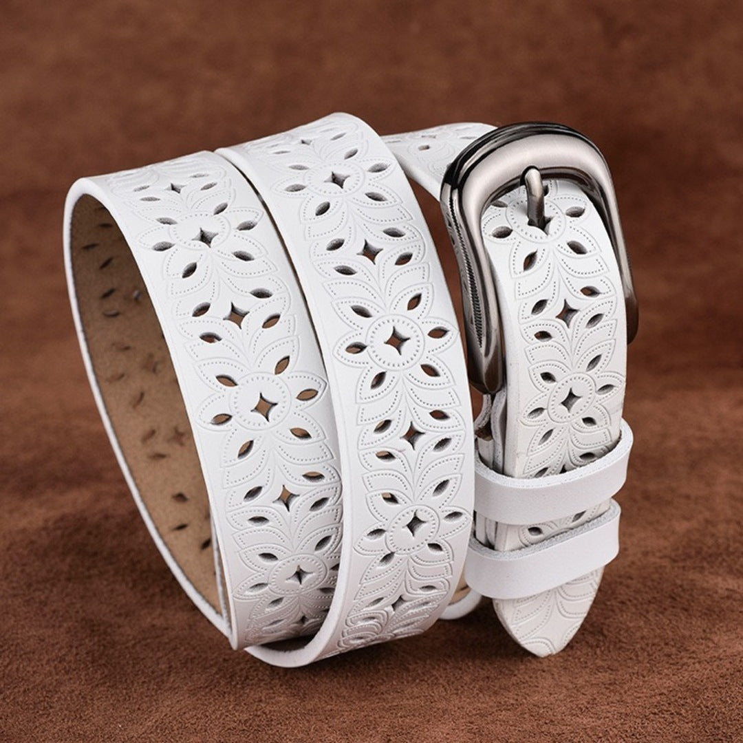 Valencia Leather Belt