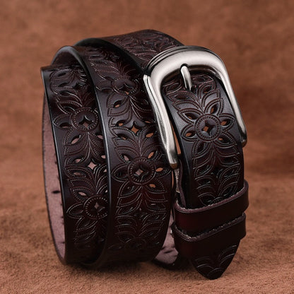 Valencia Leather Belt