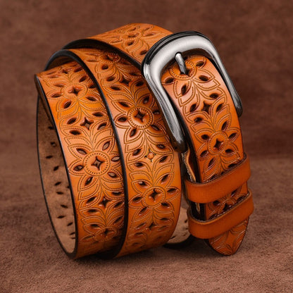 Valencia Leather Belt