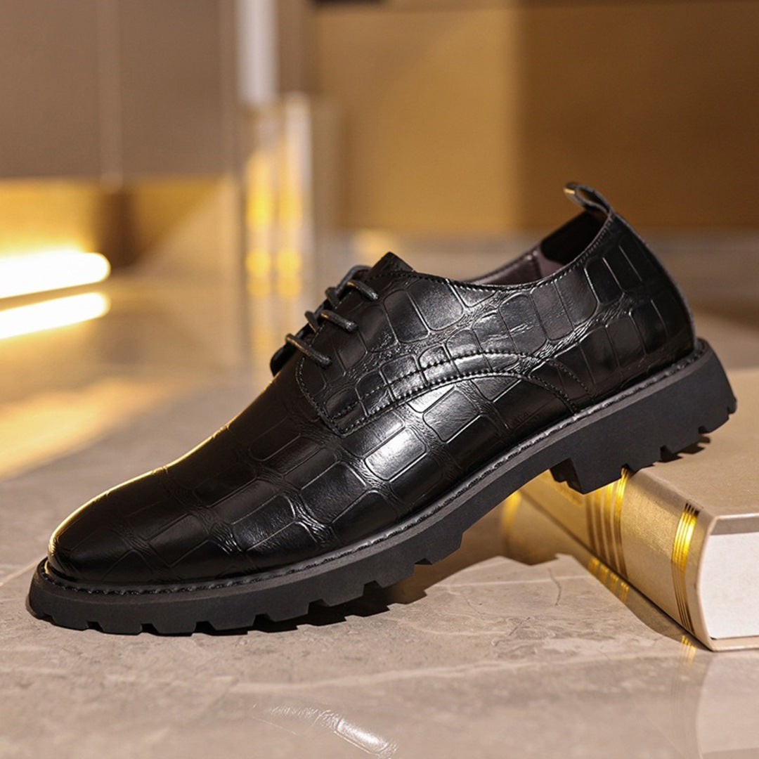 Prestige Croc Leather Shoes