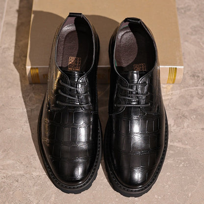 Prestige Croc Leather Shoes