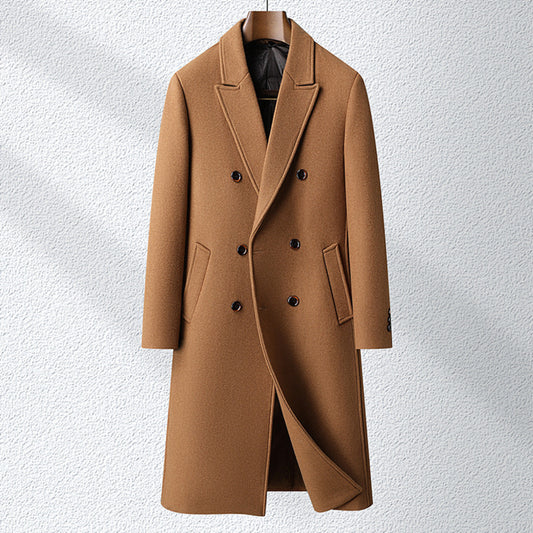 Slim Fit Wool Overcoat