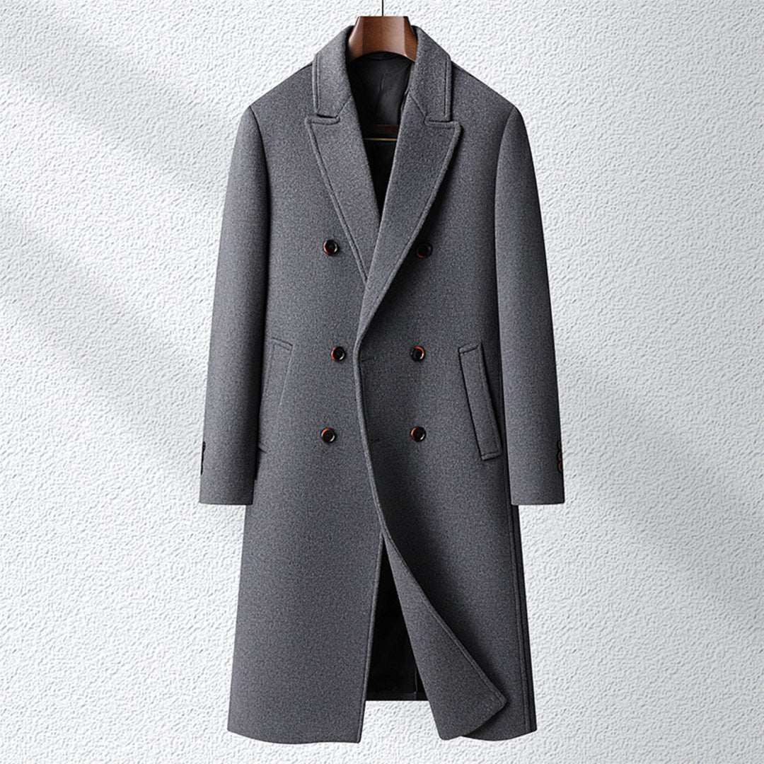 Slim Fit Wool Overcoat