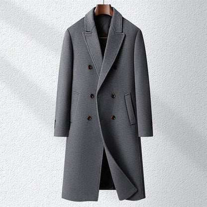 Slim Fit Wool Overcoat