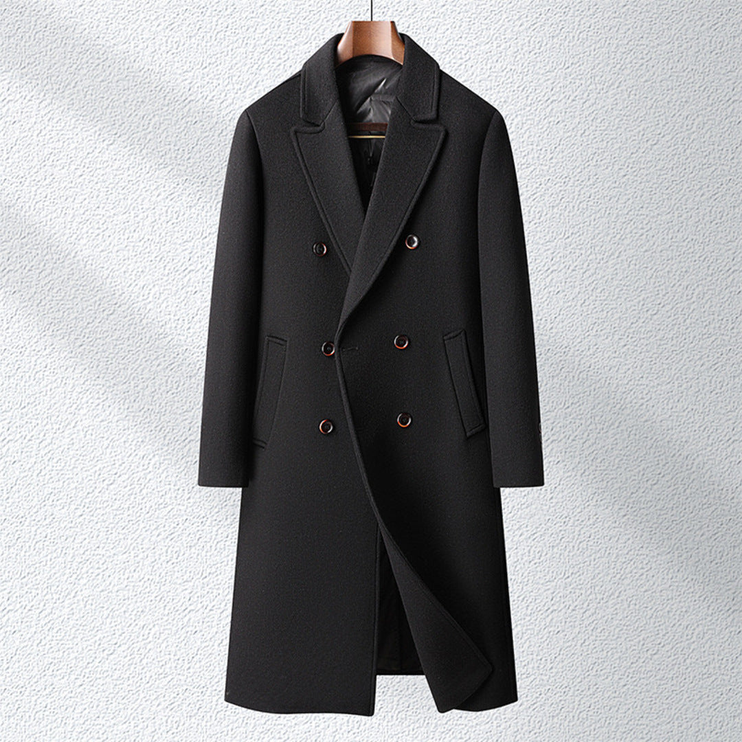 Slim Fit Wool Overcoat