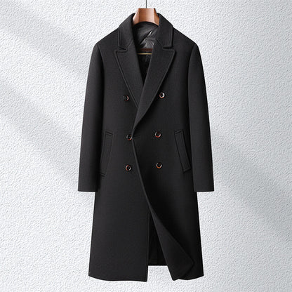 Slim Fit Wool Overcoat