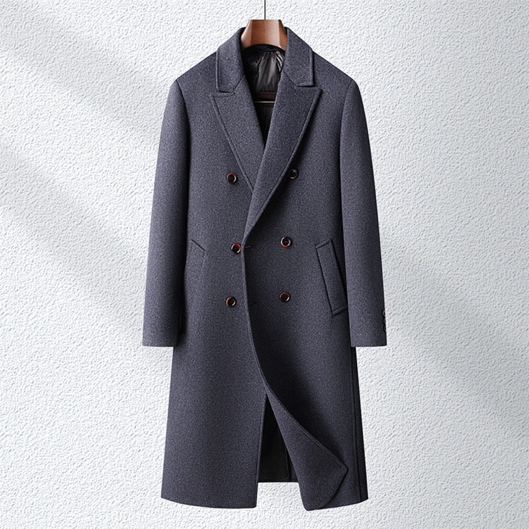 Slim Fit Wool Overcoat