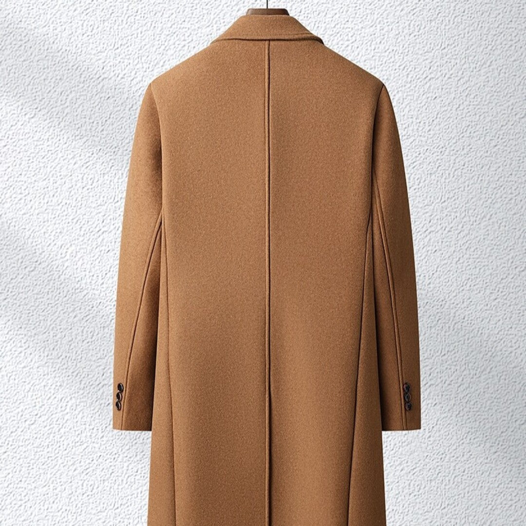 Slim Fit Wool Overcoat