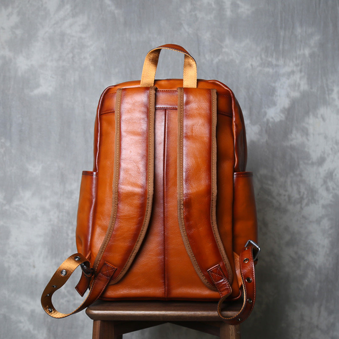 Vintage Leather Backpack