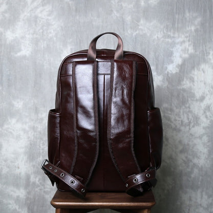 Vintage Leather Backpack