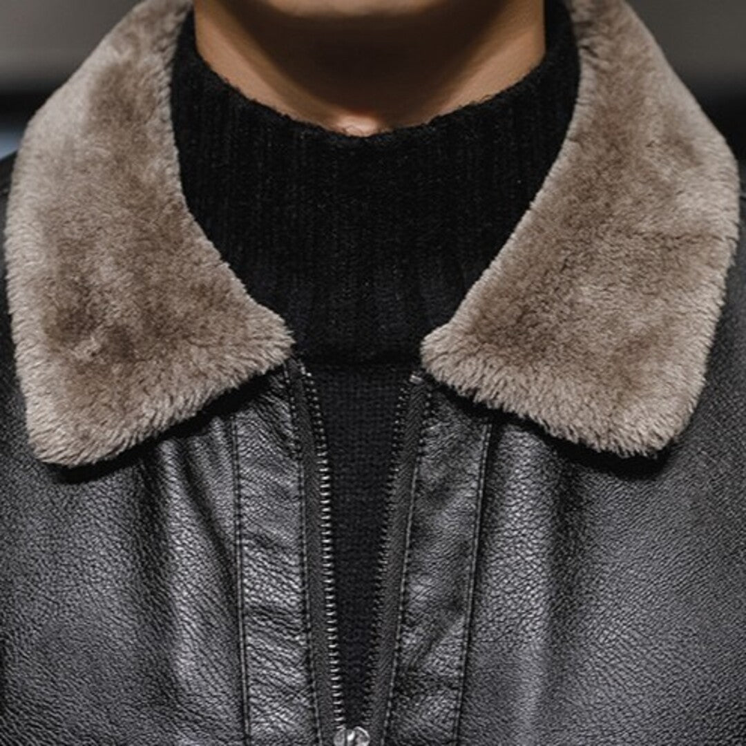 Warm Leather Jacket