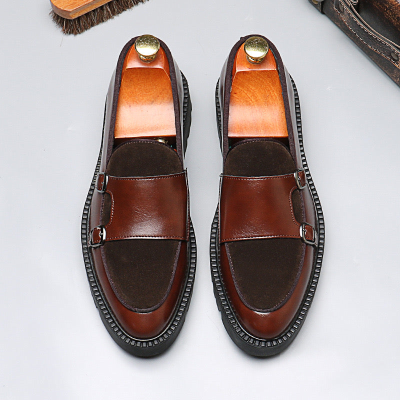 LuxeBlend Leather Loafers