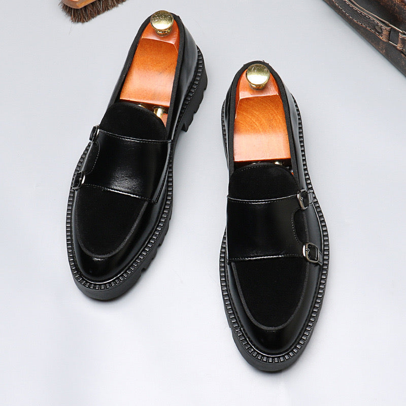 LuxeBlend Leather Loafers