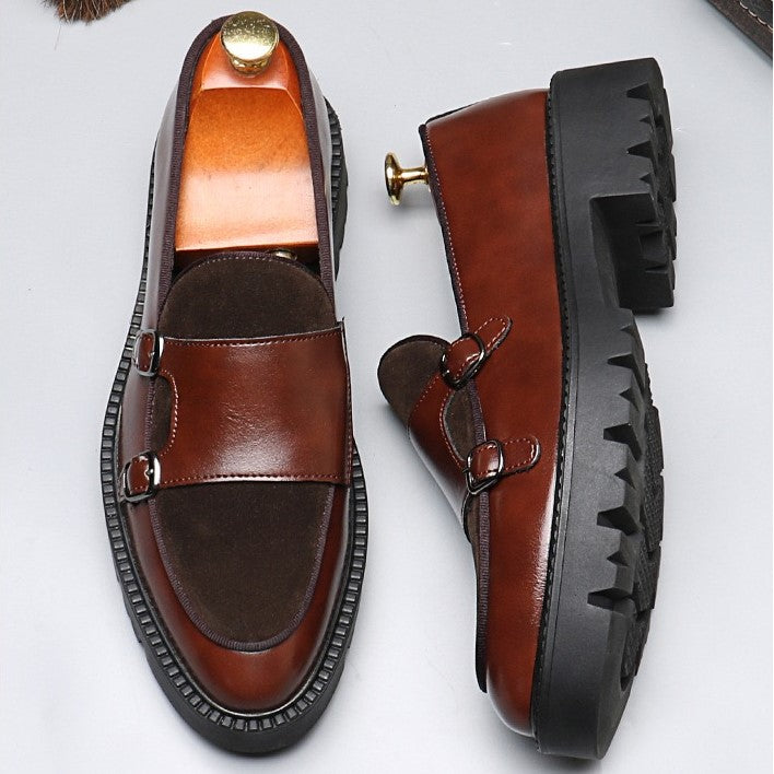 LuxeBlend Leather Loafers