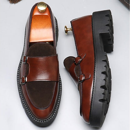 LuxeBlend Leather Loafers
