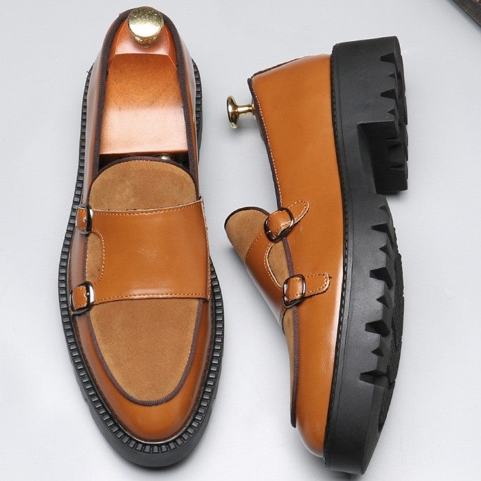 LuxeBlend Leather Loafers