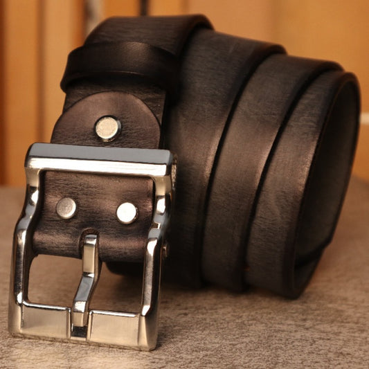 Polished Leather Belt