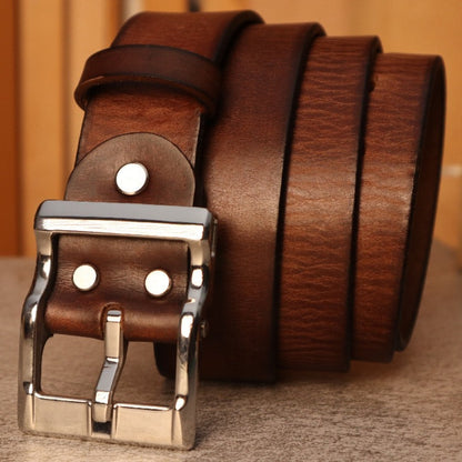 Polished Leather Belt