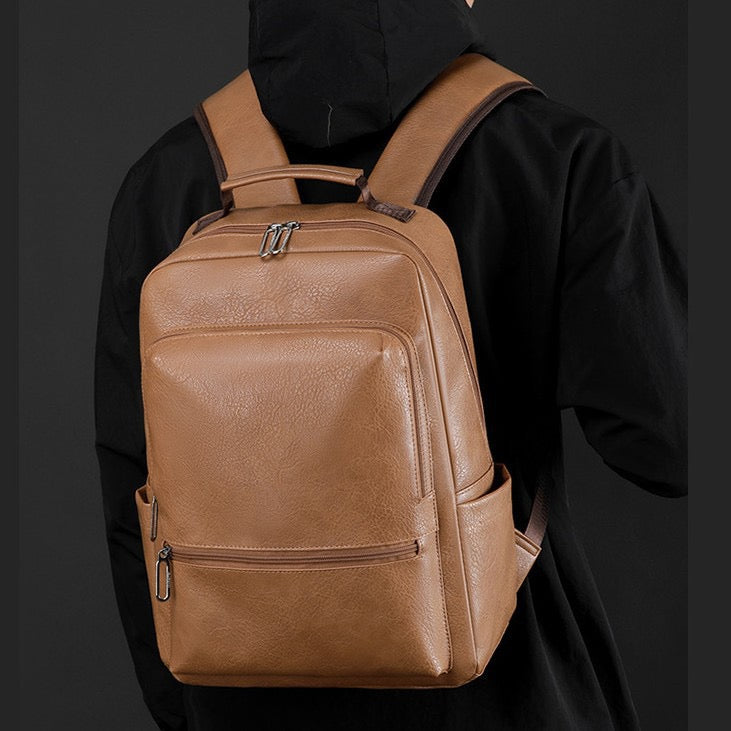 Urban Leather Backpack