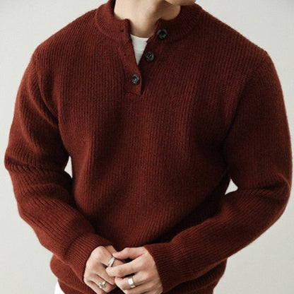 Classic Henley Sweater