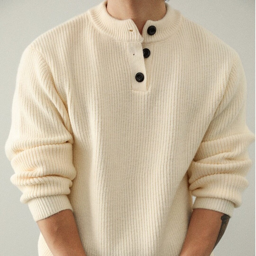 Classic Henley Sweater